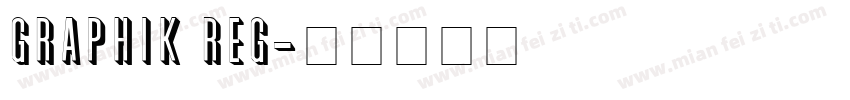 Graphik Reg字体转换